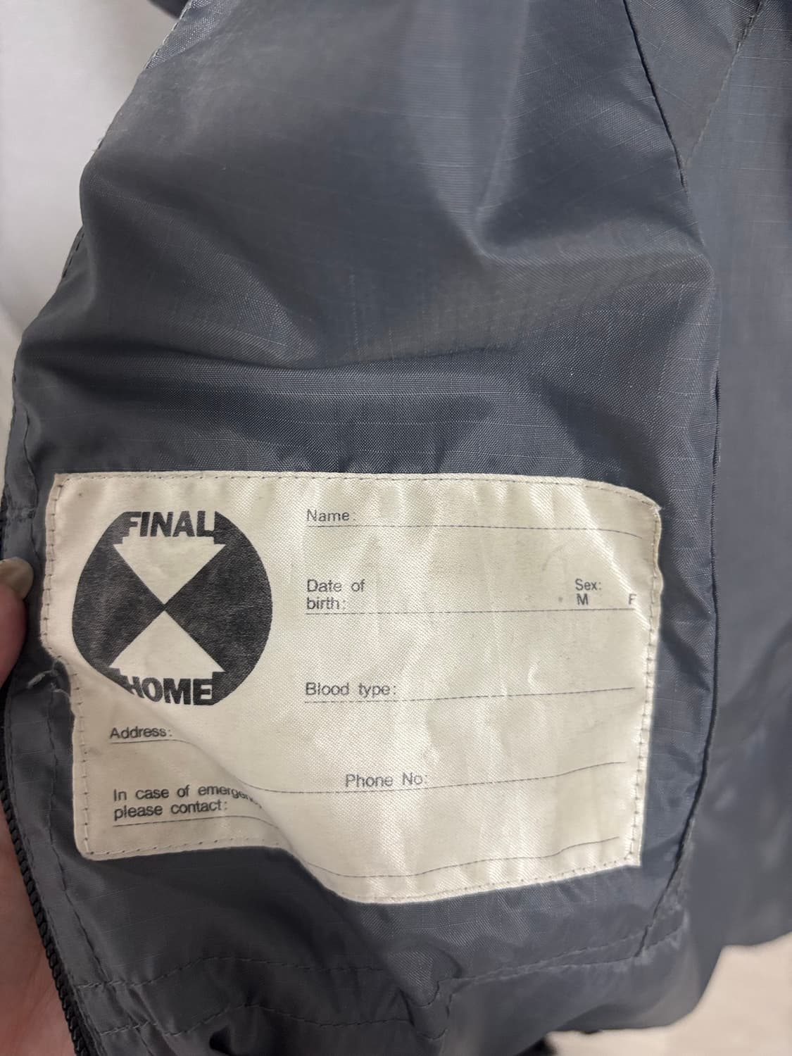 Final Home survival jacket 상품이미지6