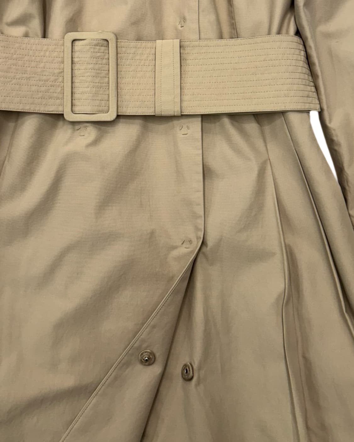 캘빈클레인 플리츠 디테일 트렌치 코트 상품이미지6