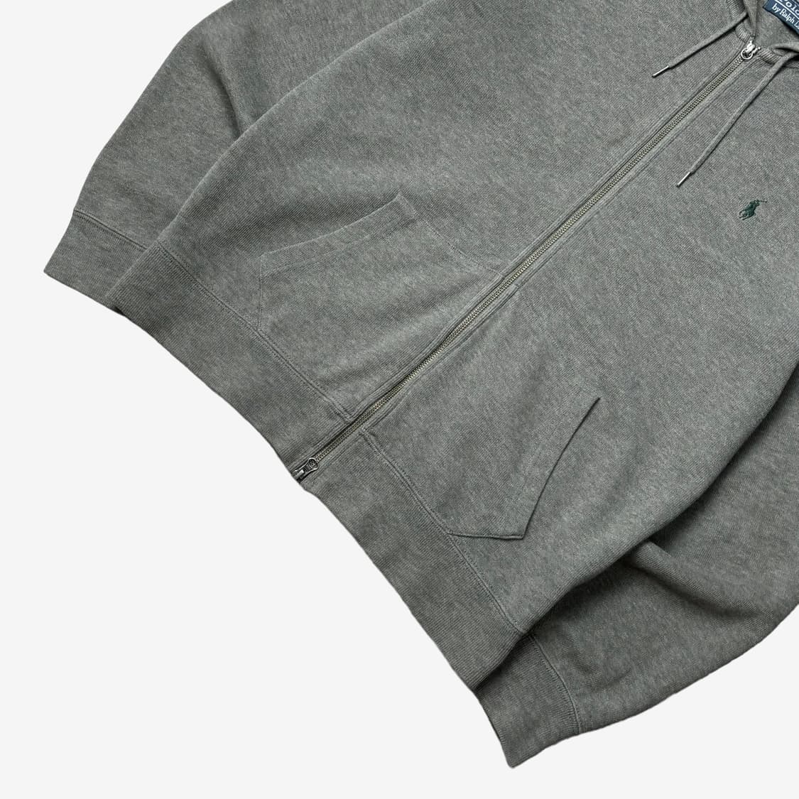 폴로 랄프로렌 그레이 투웨이 니트 후드집업 상품이미지4