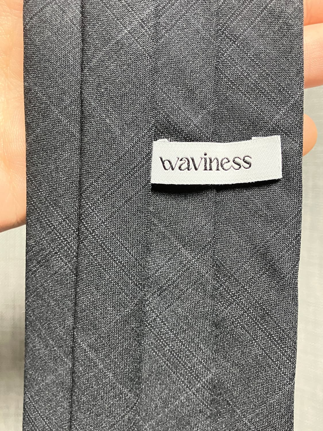 Waviness atrium wool slim tie 상품이미지1