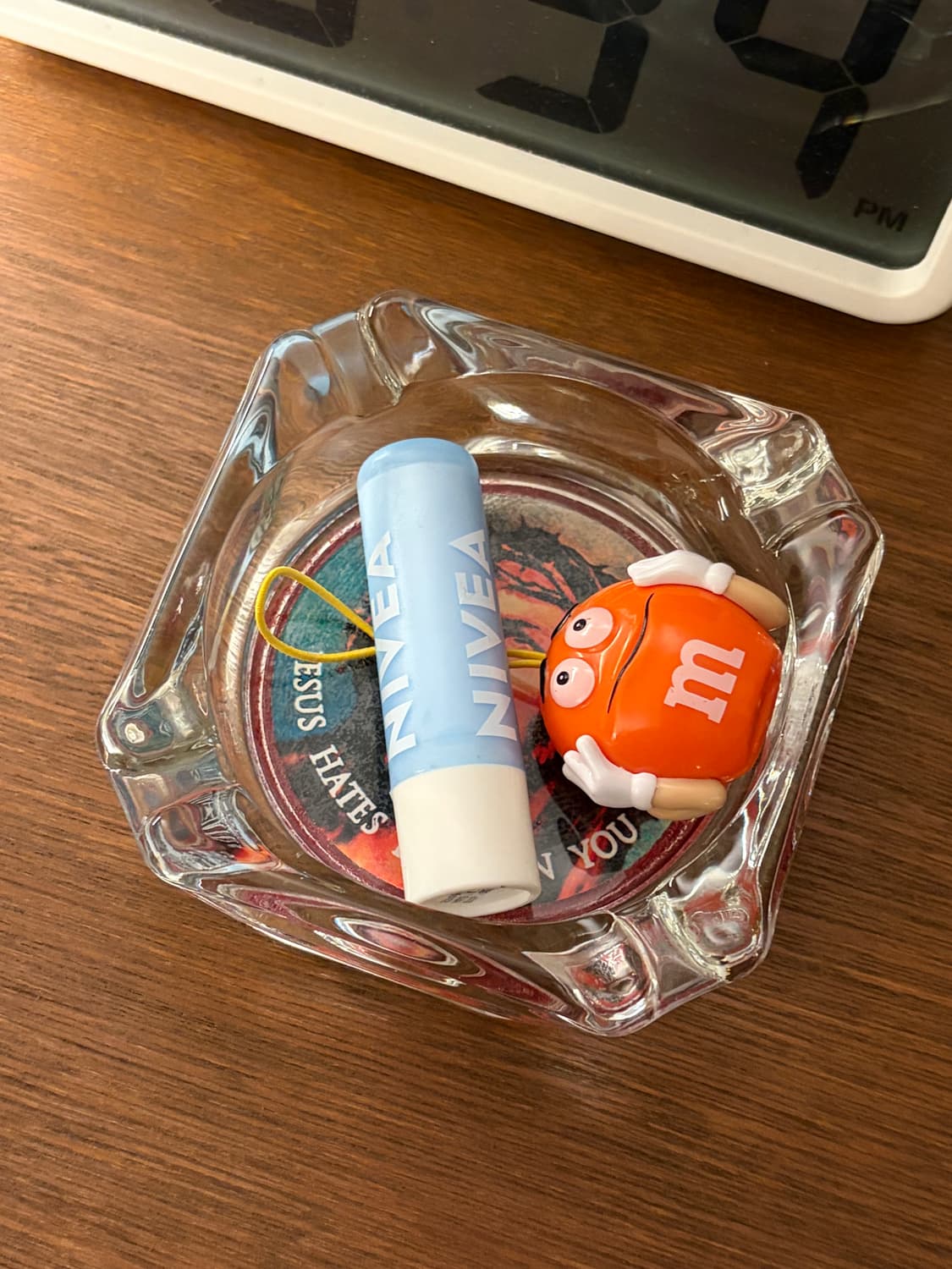 올드 빈티지 인테리어 소품 지저스 글래스 트레이 상품이미지2