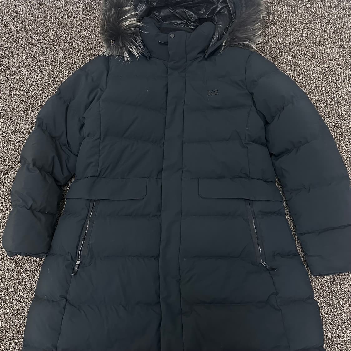 K2 케이투 엘리스 여성 구스다운 롱패딩 블랙 115(3XL) 상품이미지2