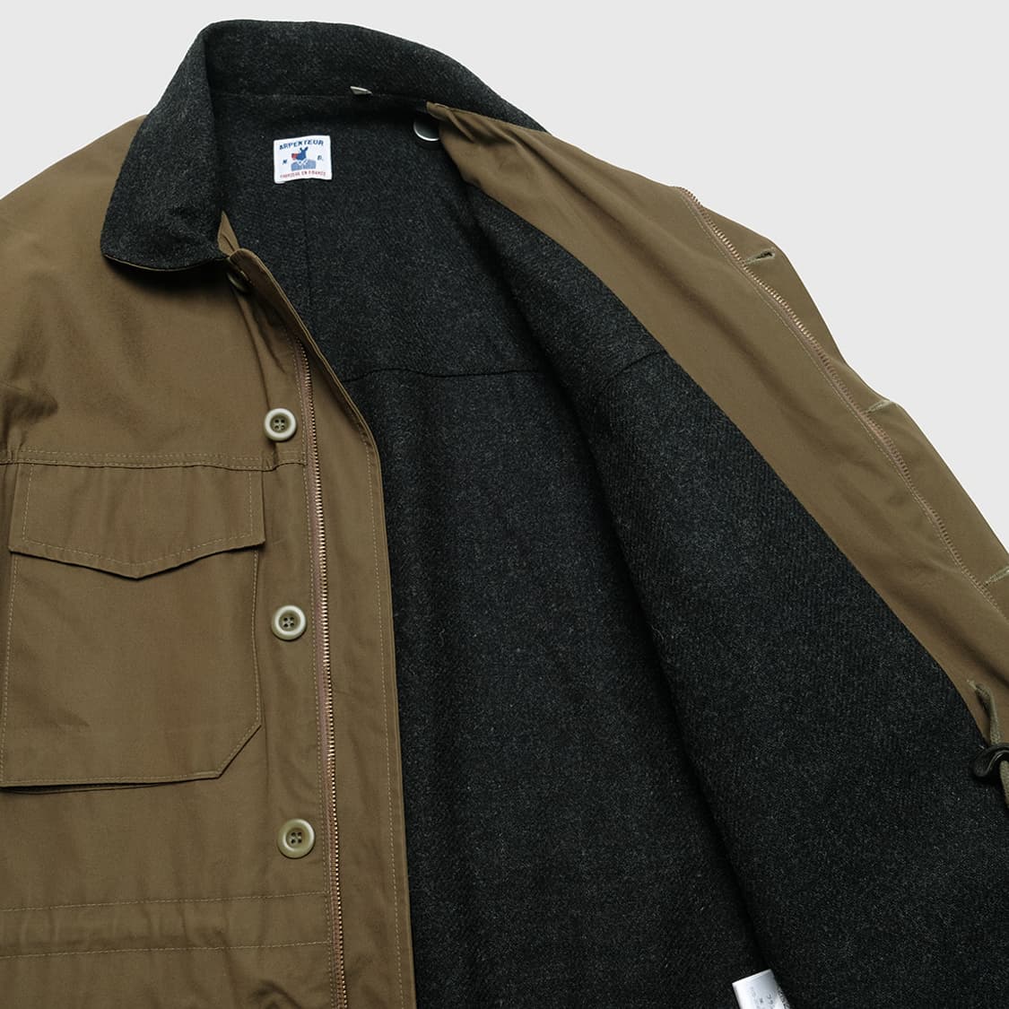 mil motiv wool linned jacket 상품이미지7