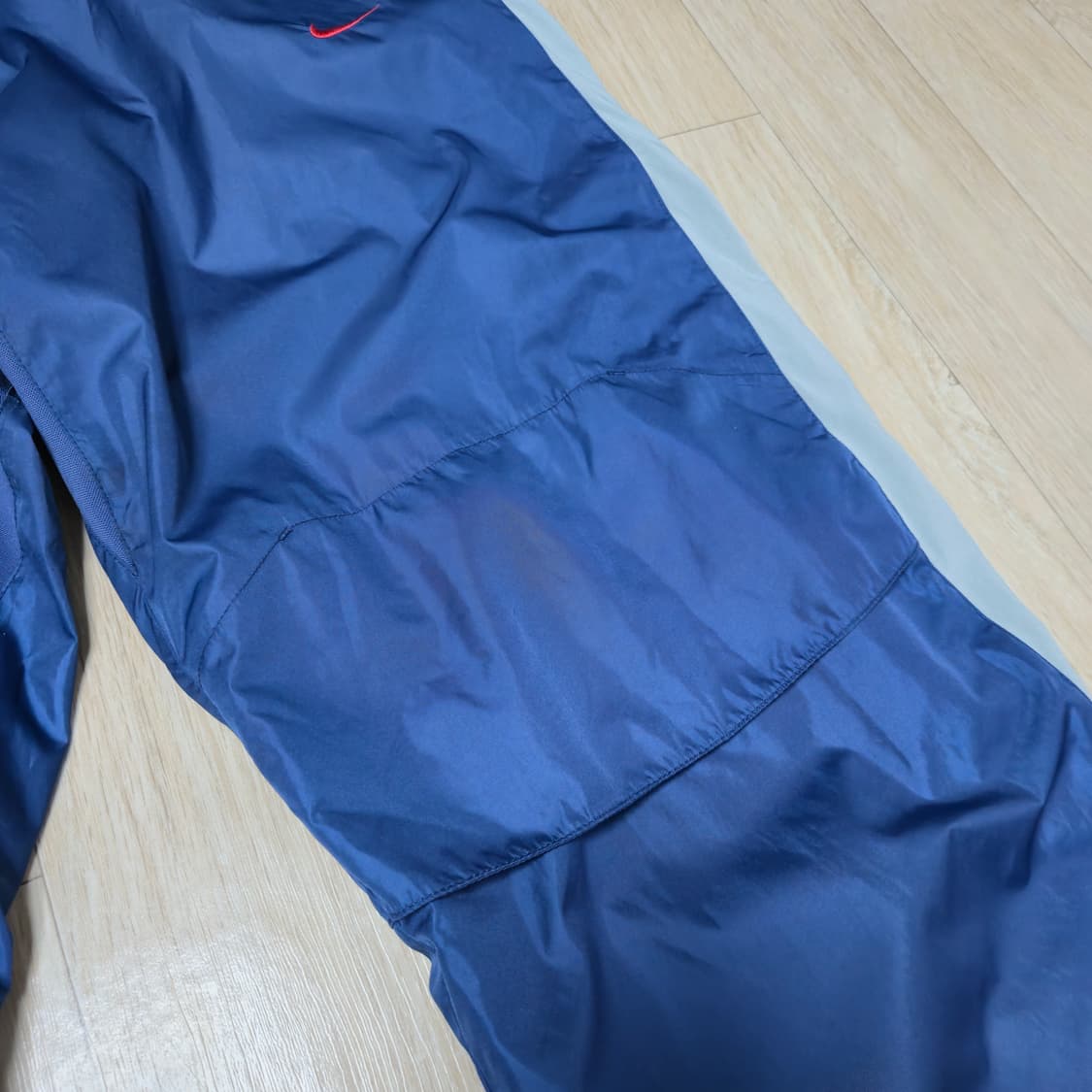 XXL) 나이키 블루 우븐 트레이닝 바지 상품이미지6