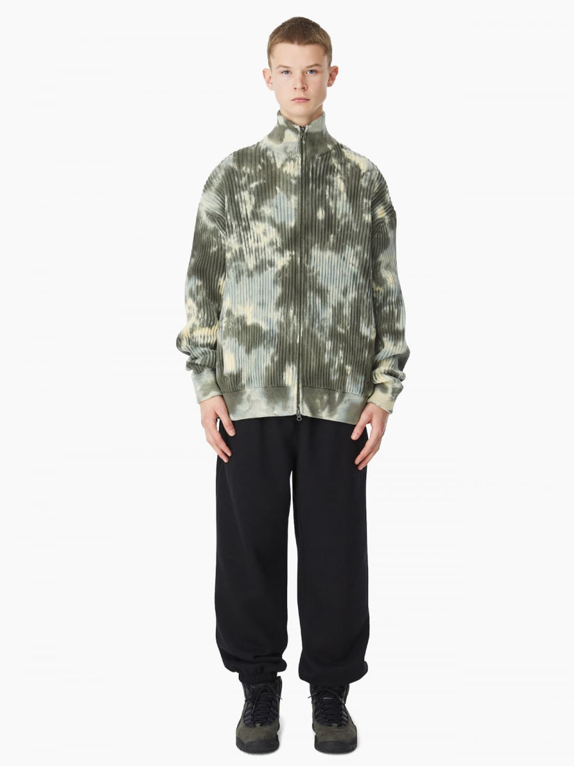 디스이즈네버댓 풀 트랙탑 와플 집업 자켓 멀티 L 상품이미지3