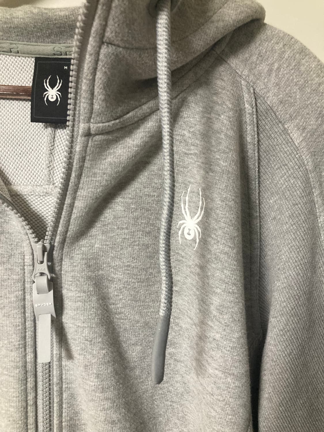 스파이더 공용 베이직 와펜 후드 집업 M(95) 상품이미지4