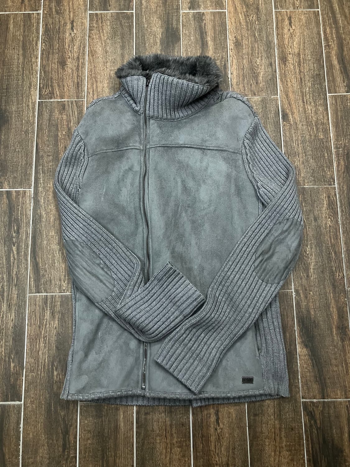 알마니 익스체인지 스웨이드 집업니트 상품이미지8