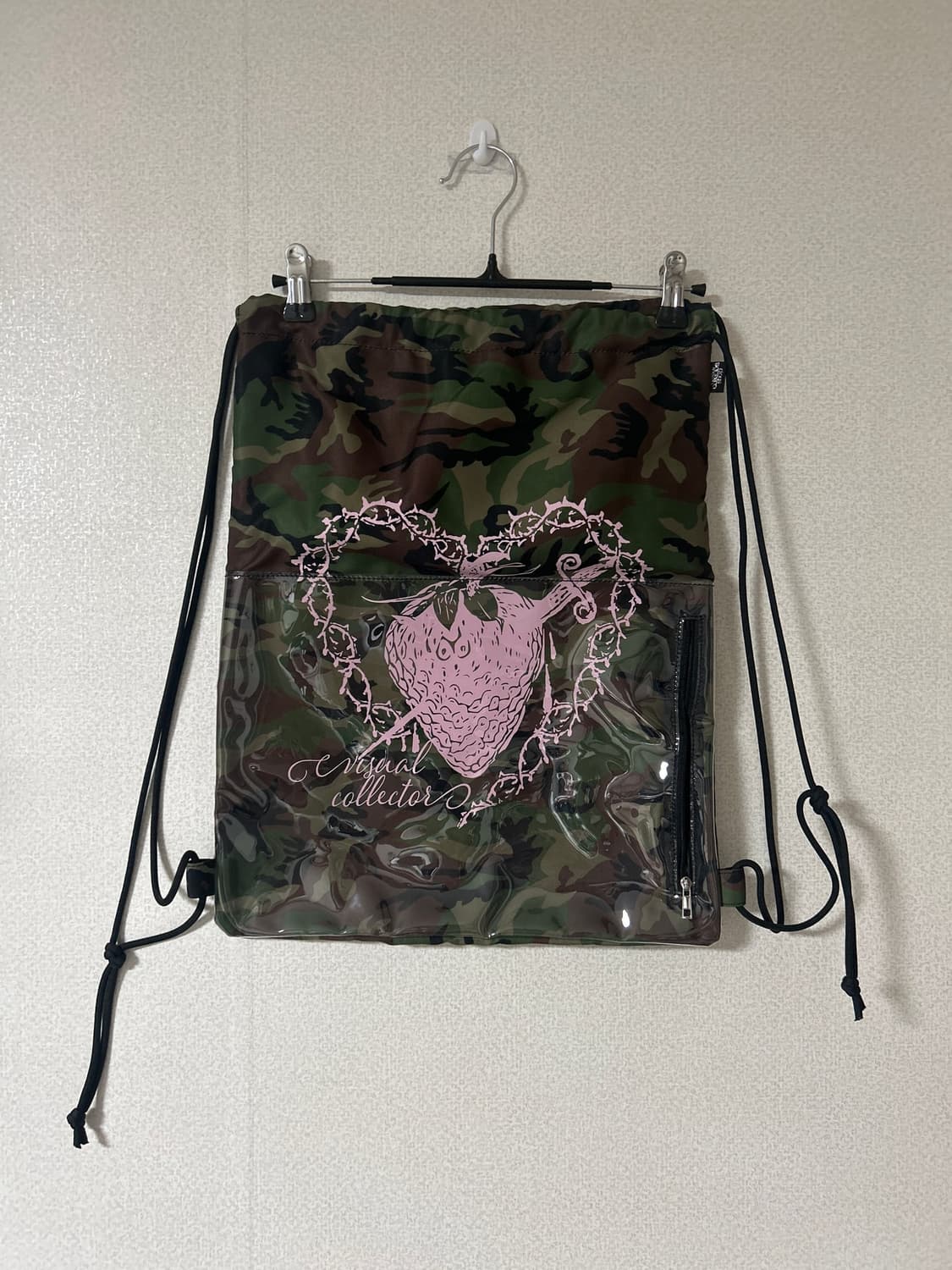 PVC pocket artwork gym sack *Camouflage 상품이미지3
