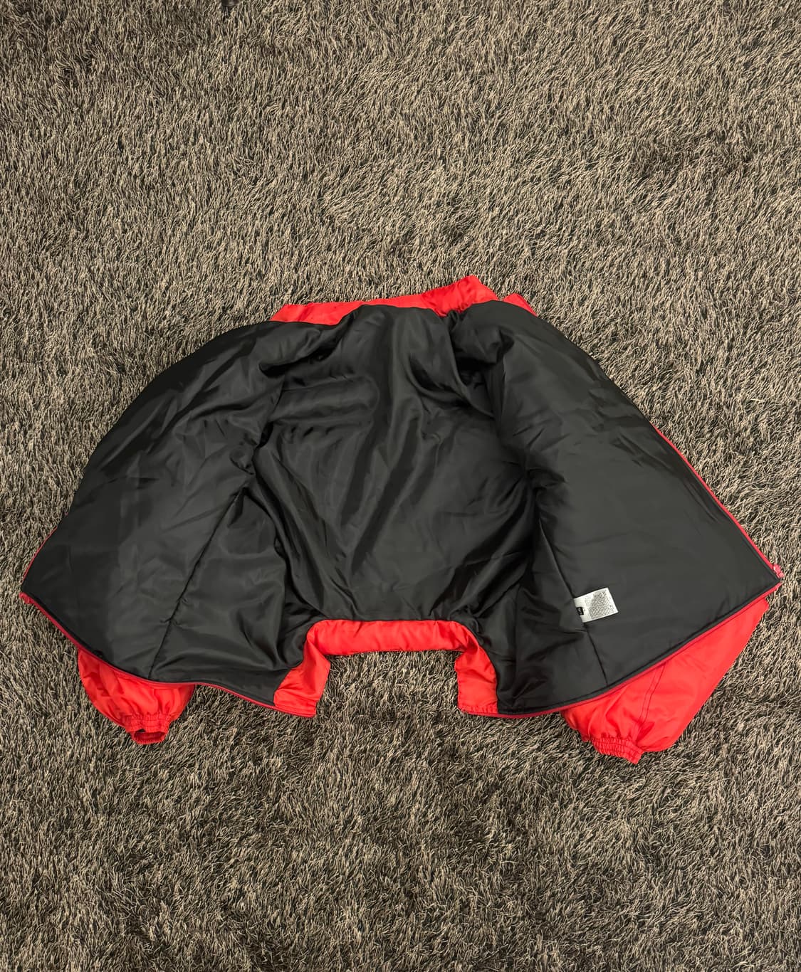 Padded twoway tracksuit jacket red 상품이미지3