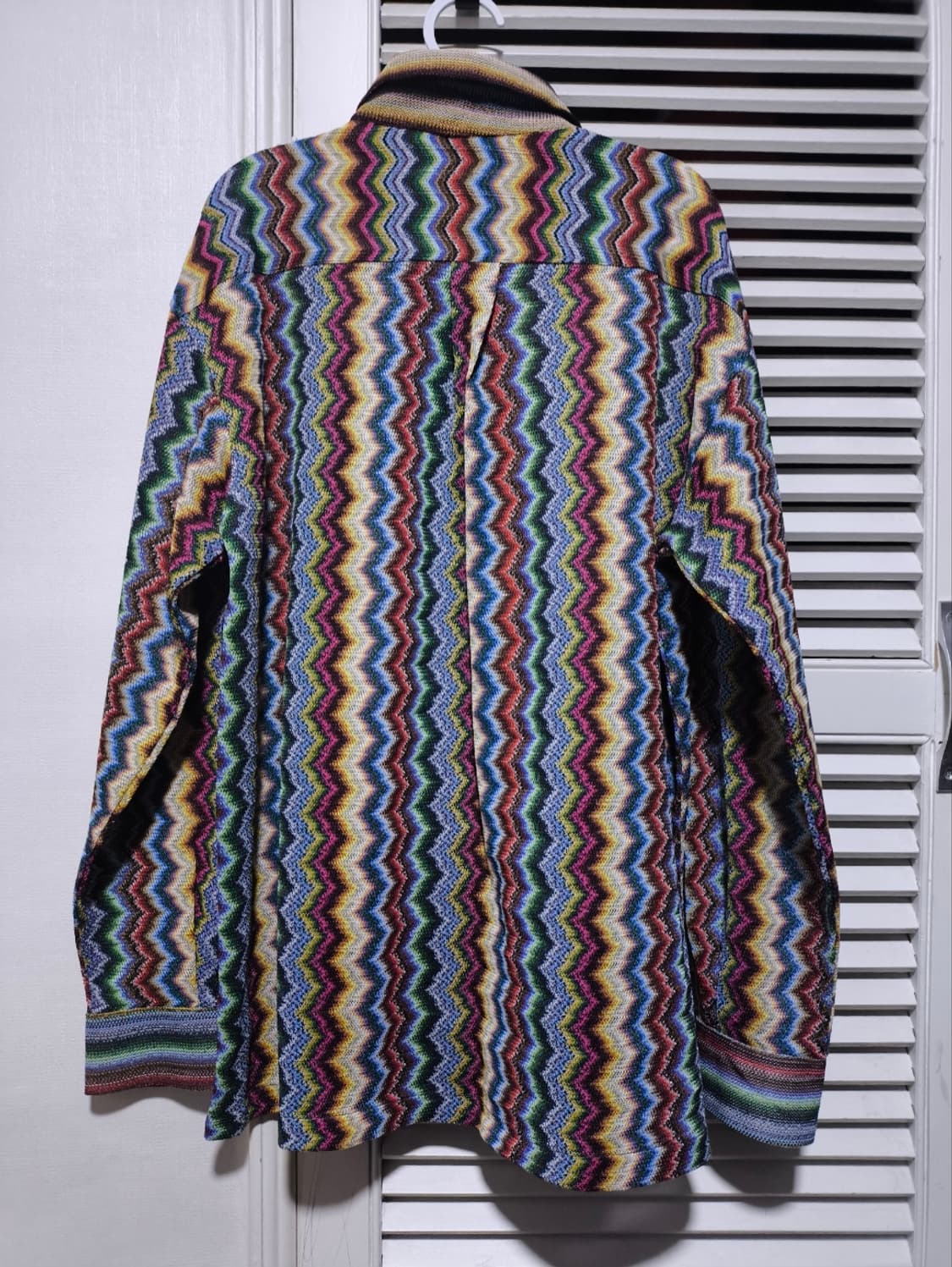 xl 스페이드 지그재그 패턴 셔츠 상품이미지6