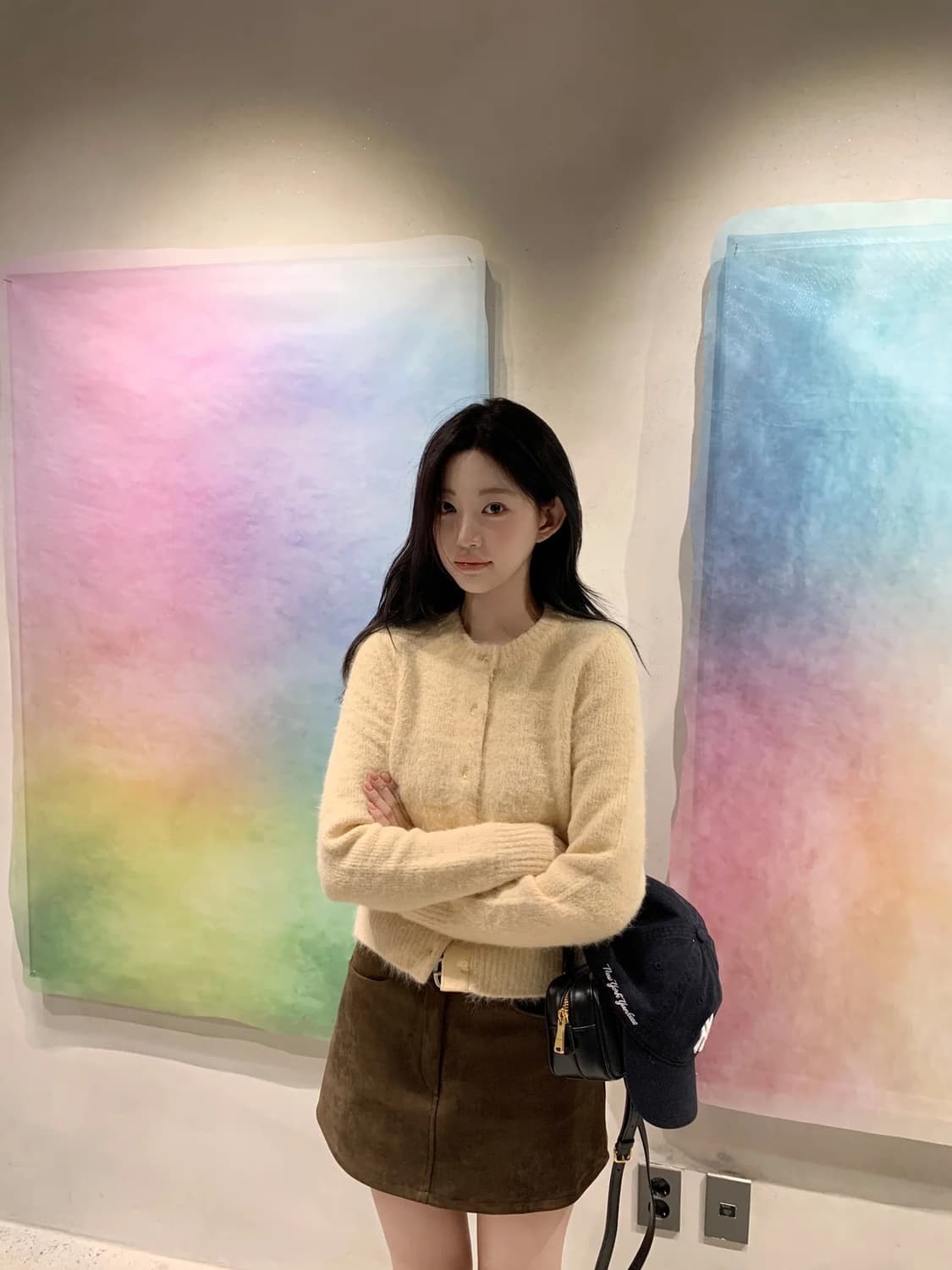 제니오 플러피 라운드 가디건 상품이미지1