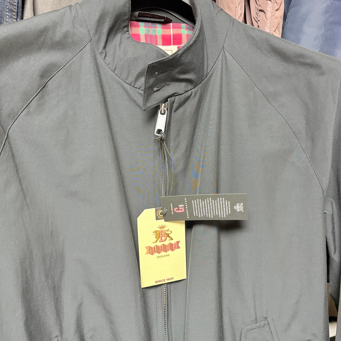 바라쿠타 G9 클래식 해링턴 자켓 Dark Navy 300 44사이즈 상품이미지2