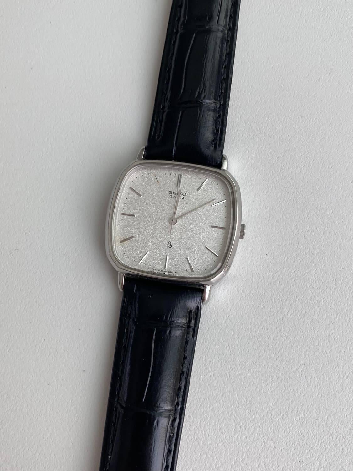 Seiko 세이코 쿼츠 스퀘어 스노우 상품이미지1