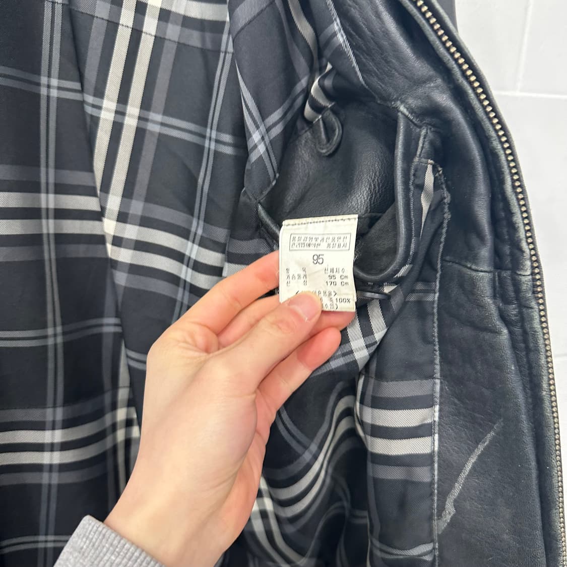 빈폴 양가죽 자켓 상품이미지5