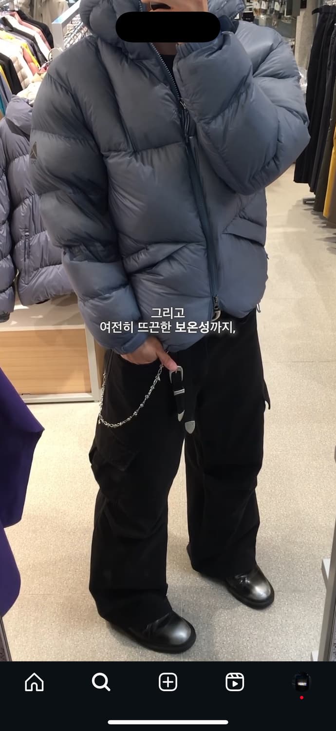 블랙야크 클라이밍 스톤마스터 다운 자켓 110 판매 상품이미지5