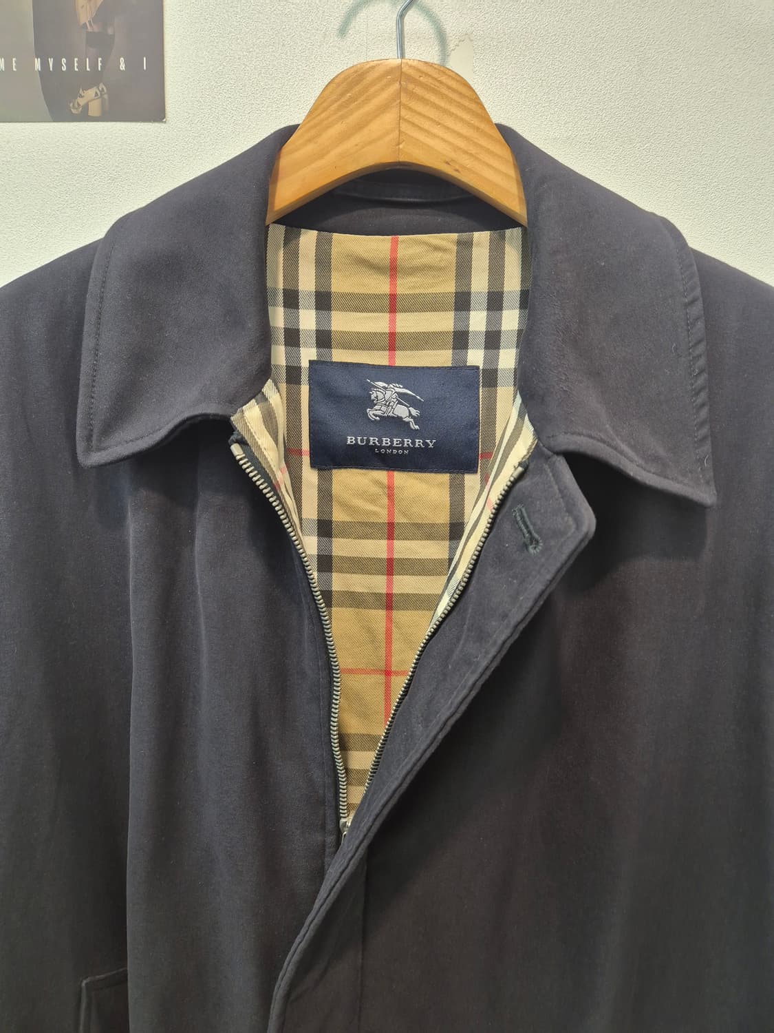 버버리 런던 남성 자켓 검정52 
 상품이미지2