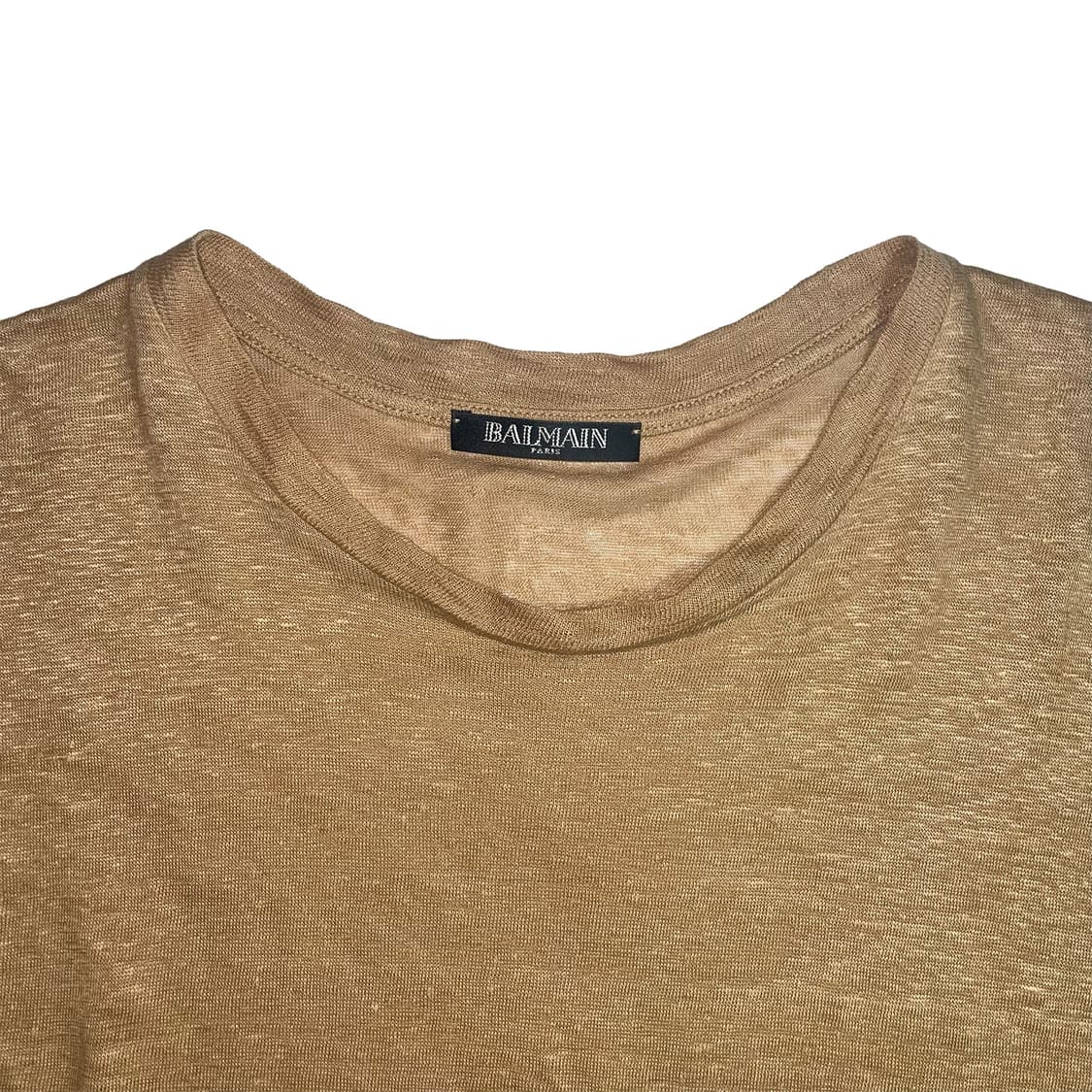 Balmain Paris Linen Tee 상품이미지2