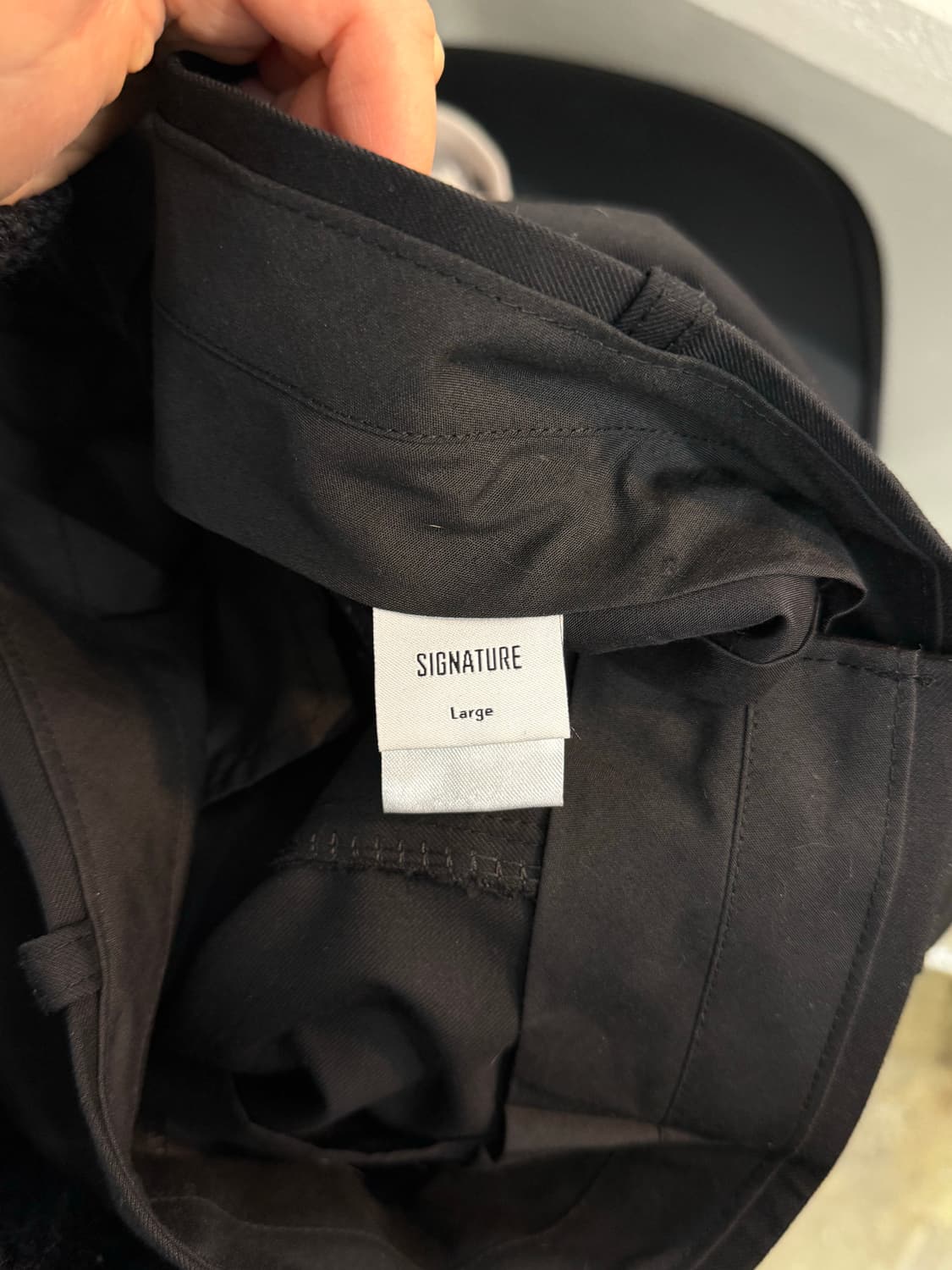 SIGNATURE 시그니처 와이드 슬랙스 L 상품이미지5