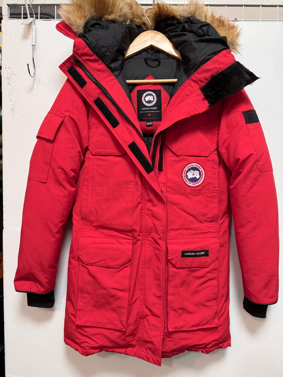 캐나다구스 익스페디션 패딩 빨강 2XS 상품이미지3