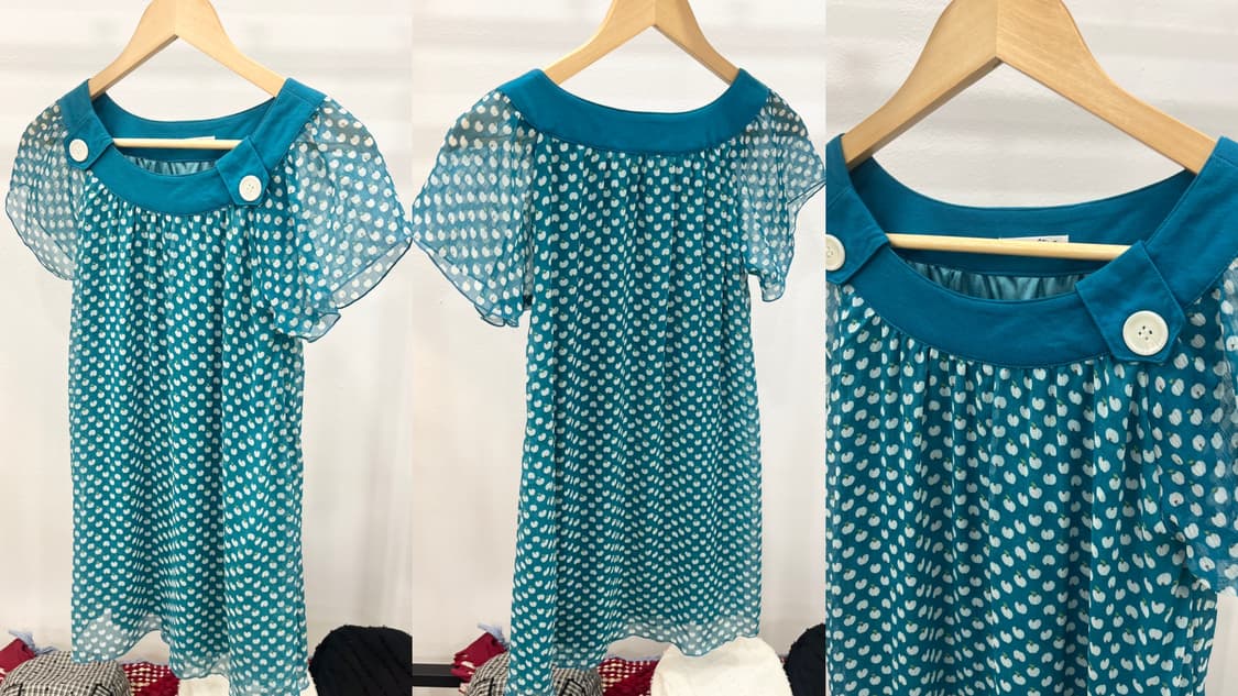 Blue apple blouse 상품이미지6
