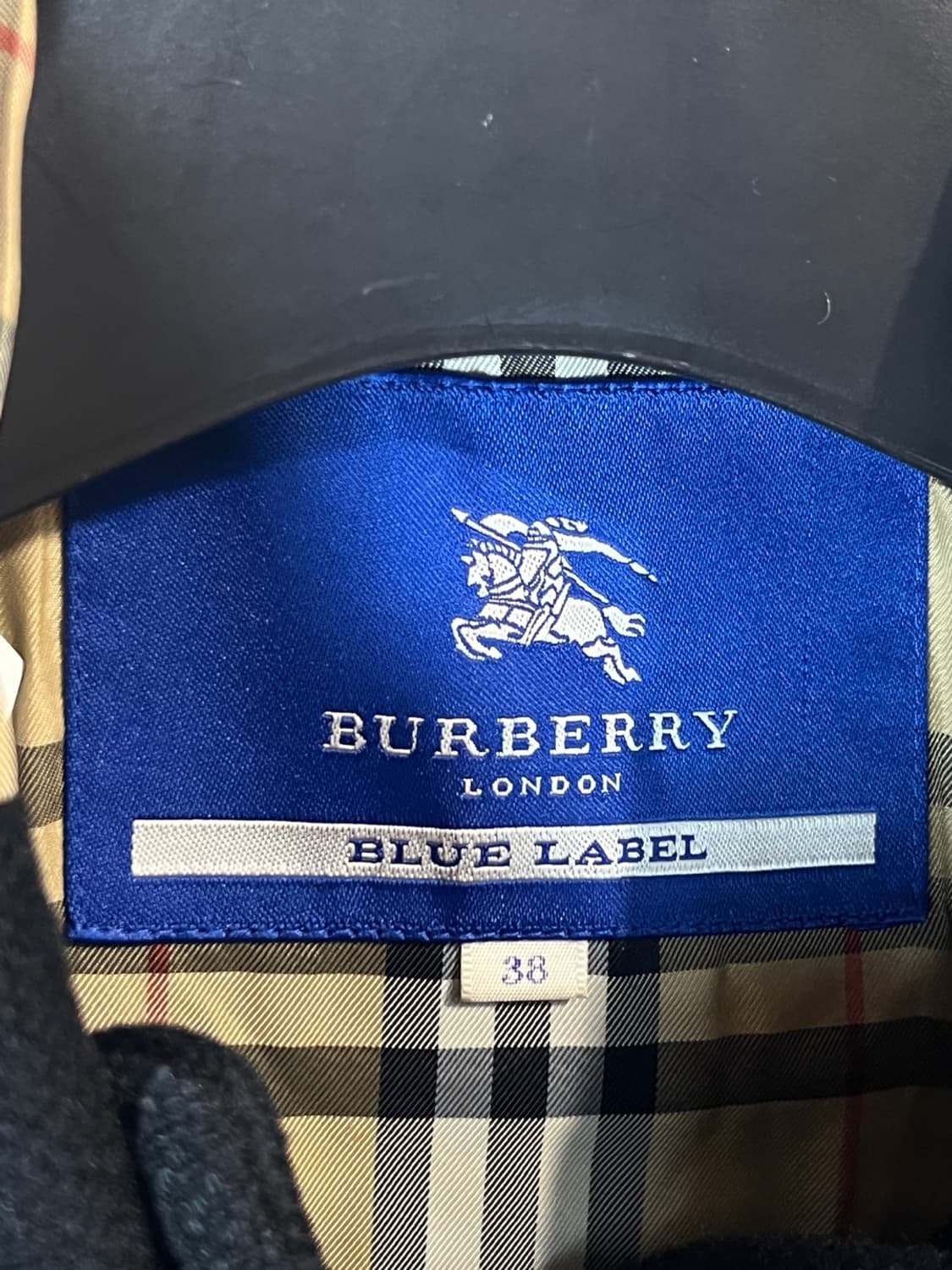 버버리 블루 라벨 울 토글 코트 상품이미지6