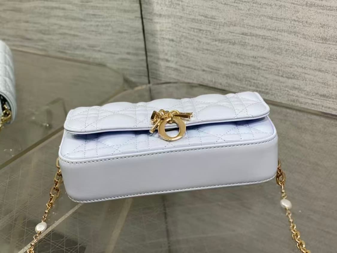 디올 시그니처 넝쿨 체크로 클래식한 레터링 참장식 상품이미지8