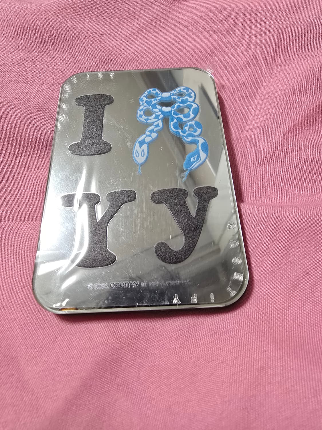 케이스티파이x오픈Yy블루리본 스네이크 카드홀더 새상품 상품이미지2