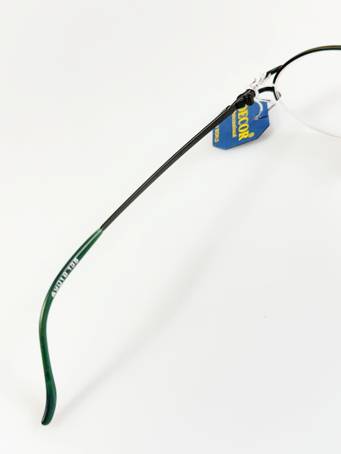 DECOR 오벌 반무테 메탈 프레임 빈티지 안경 상품이미지8