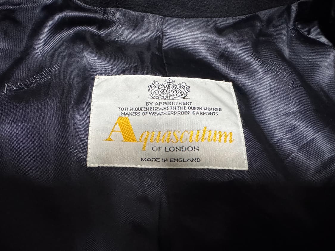 아쿠아스큐텀 Made In England  헤리티지 발마칸 코트 상품이미지4