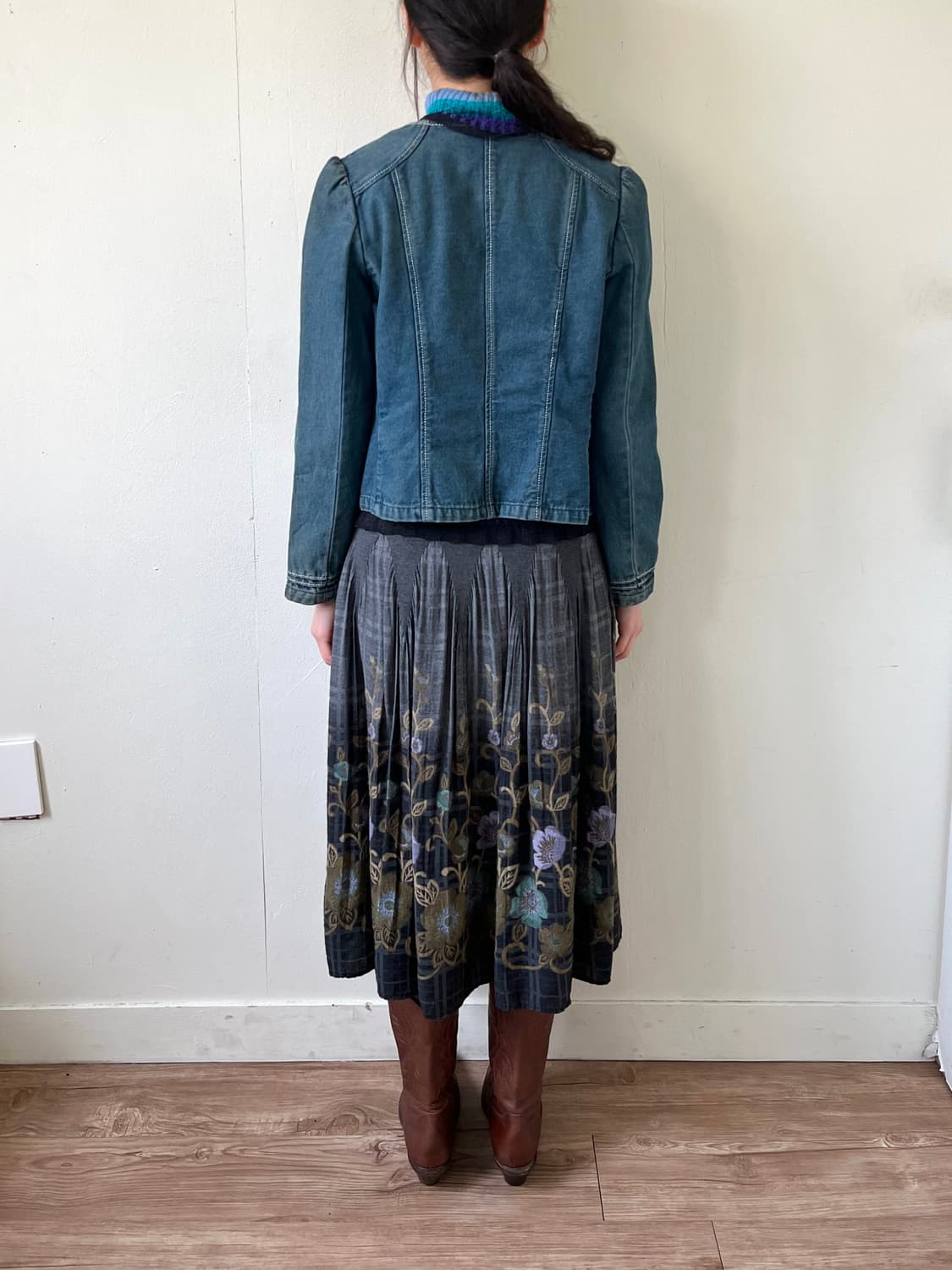 Zelal 후크 데님 자켓 상품이미지10