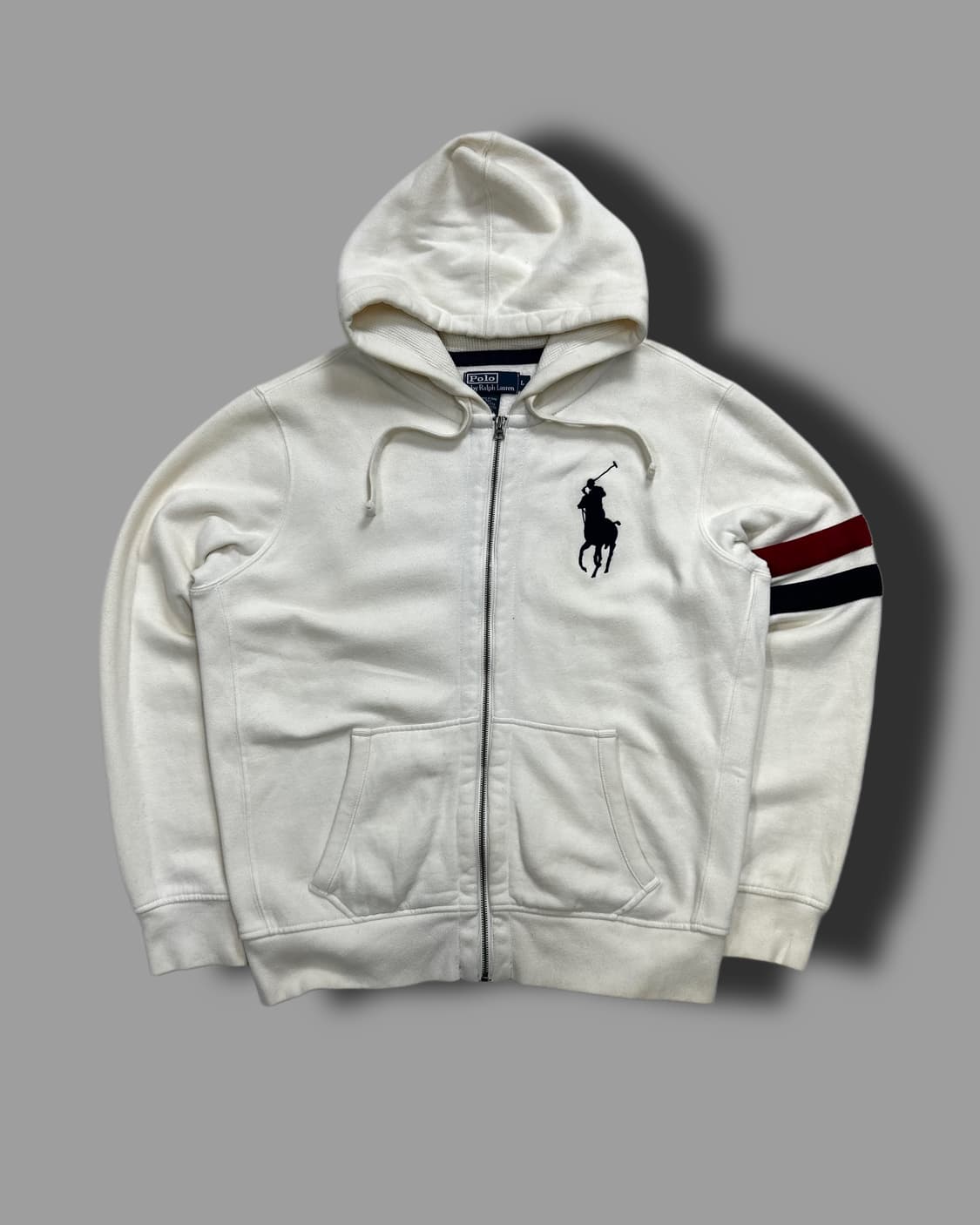 폴로 랄프로렌 빅포니 써멀 후드집업 L 상품이미지4