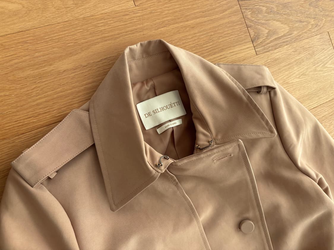 시에 / 더 실루엣 트렌치 코트 상품이미지2