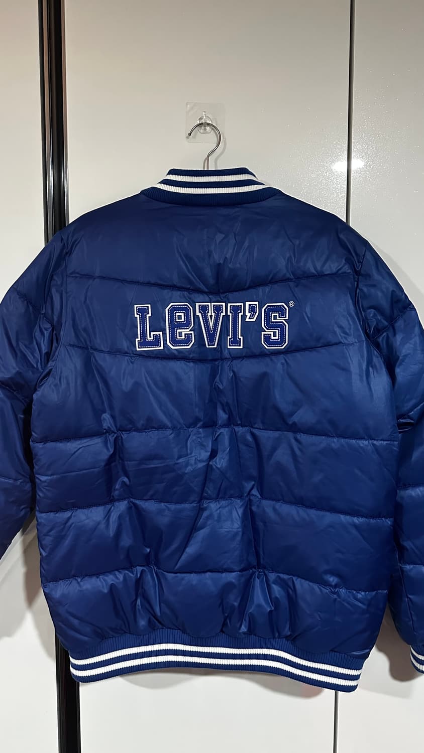 리바이스 네이비 블루종 패딩 자켓 상품이미지4