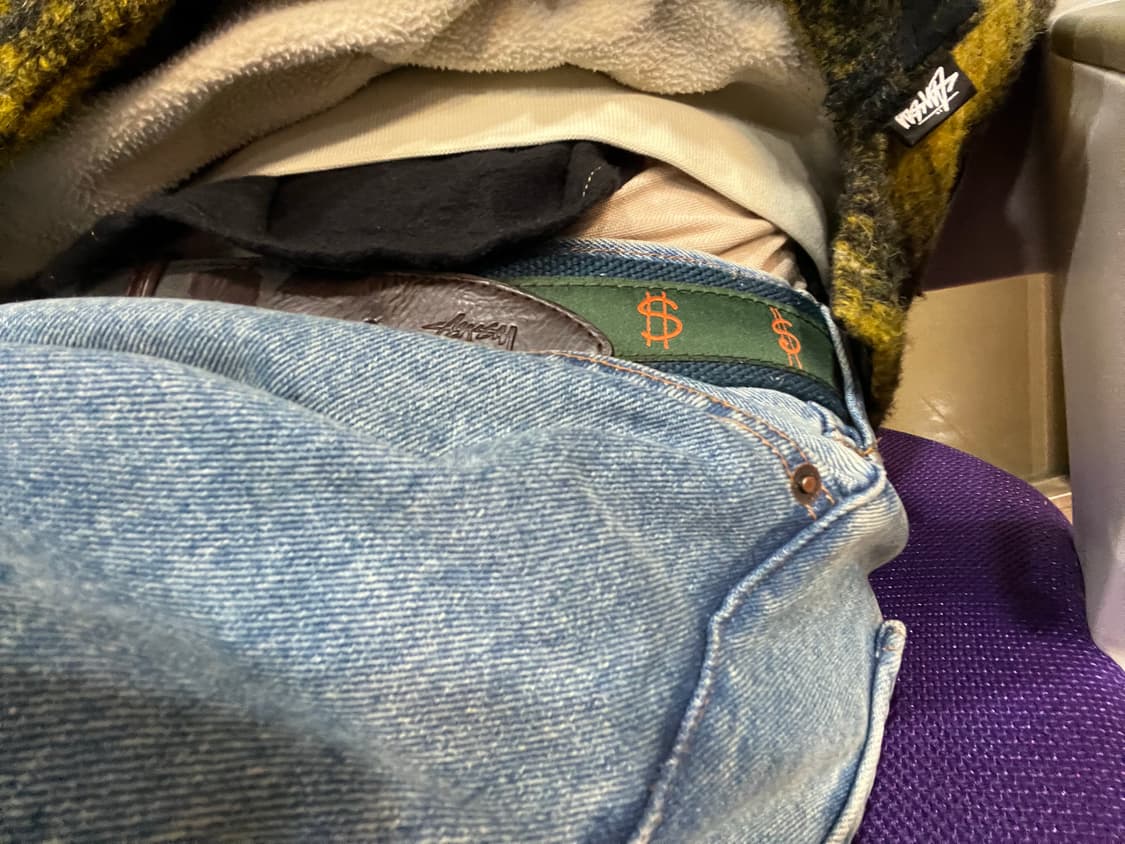 스투시 달러 벨트 새상품 s/m 상품이미지5