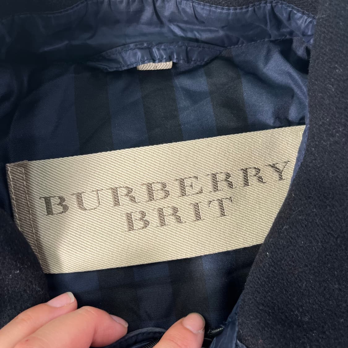 100 버버리 브릿 엘보 패치 퀄팅 자켓 상품이미지3