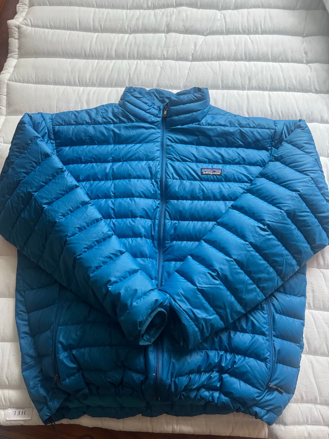 파타고니아 경량 패딩 블루 XL  상품이미지1