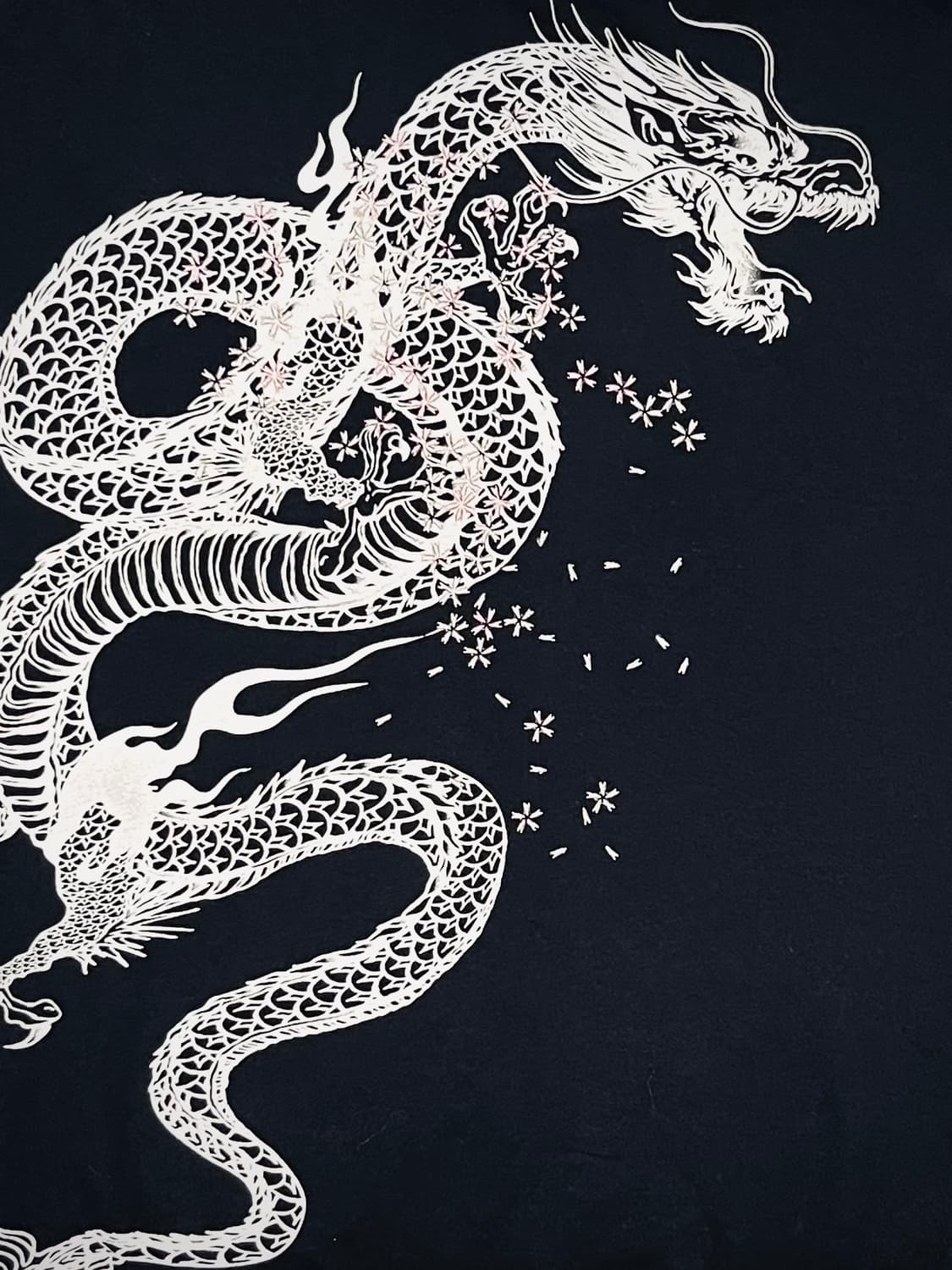 카라쿠리타마시 오리엔탈 드래곤 맨투맨 6L 상품이미지6