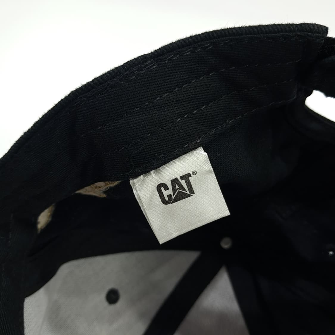 레어 빈티지 CAT VIP Gold 자수 블랙 볼캡 P1340 상품이미지7