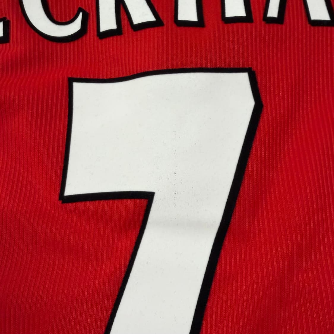 98-00 맨유 홈 베컴 유니폼 상품이미지4