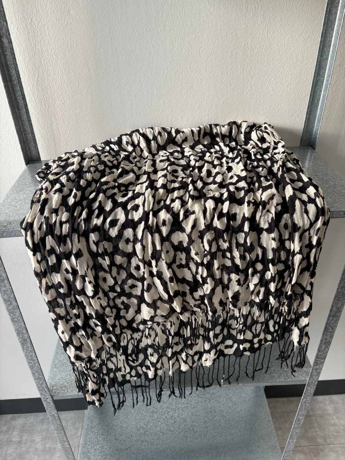 moussy) leopard print scarf 상품이미지2