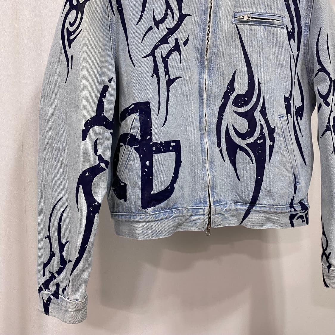 노매뉴얼 N.T 데님 자켓 라이트블루 상품이미지4