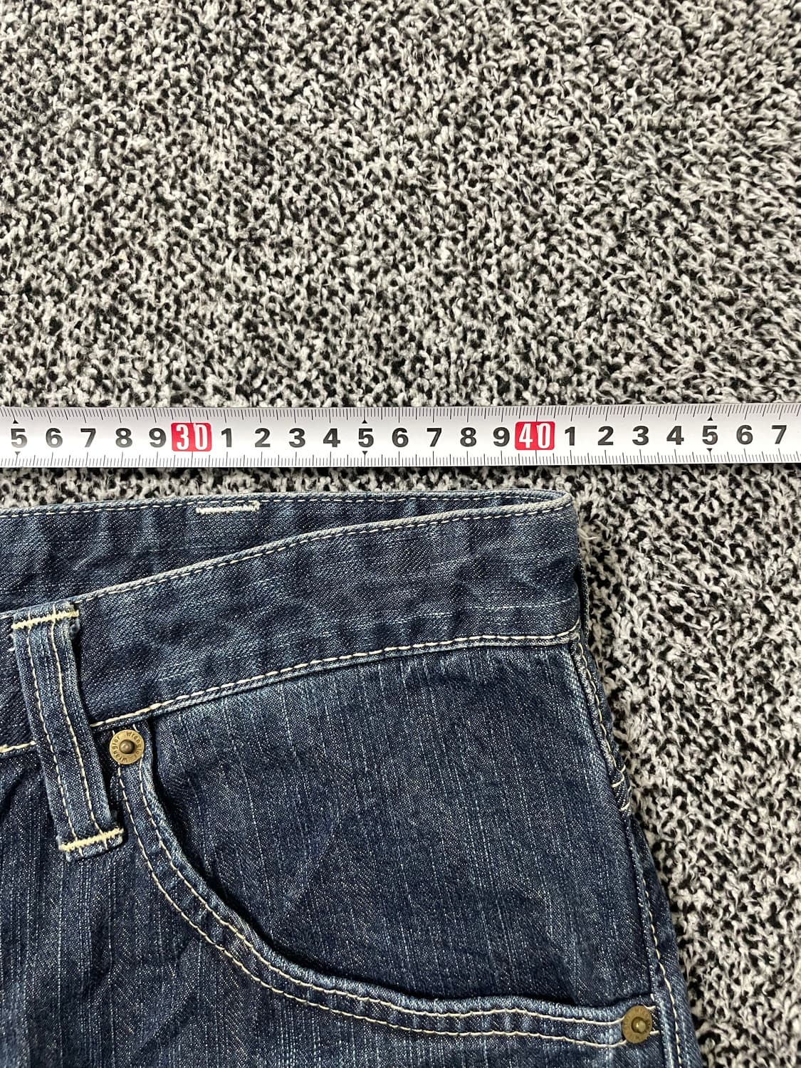빈티지9. WRANGLER 랭글러 워시드 숏팬츠 반바지 데님팬츠 청반바지 상품이미지4