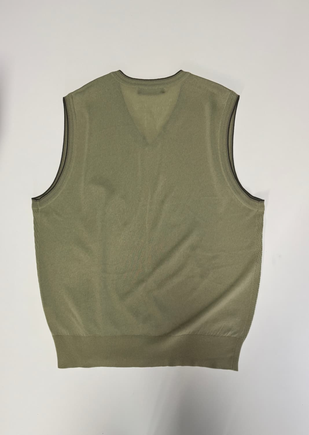 정품!! 입생로랑 YSL 세이지 그린 베스트 조끼 L 상품이미지2