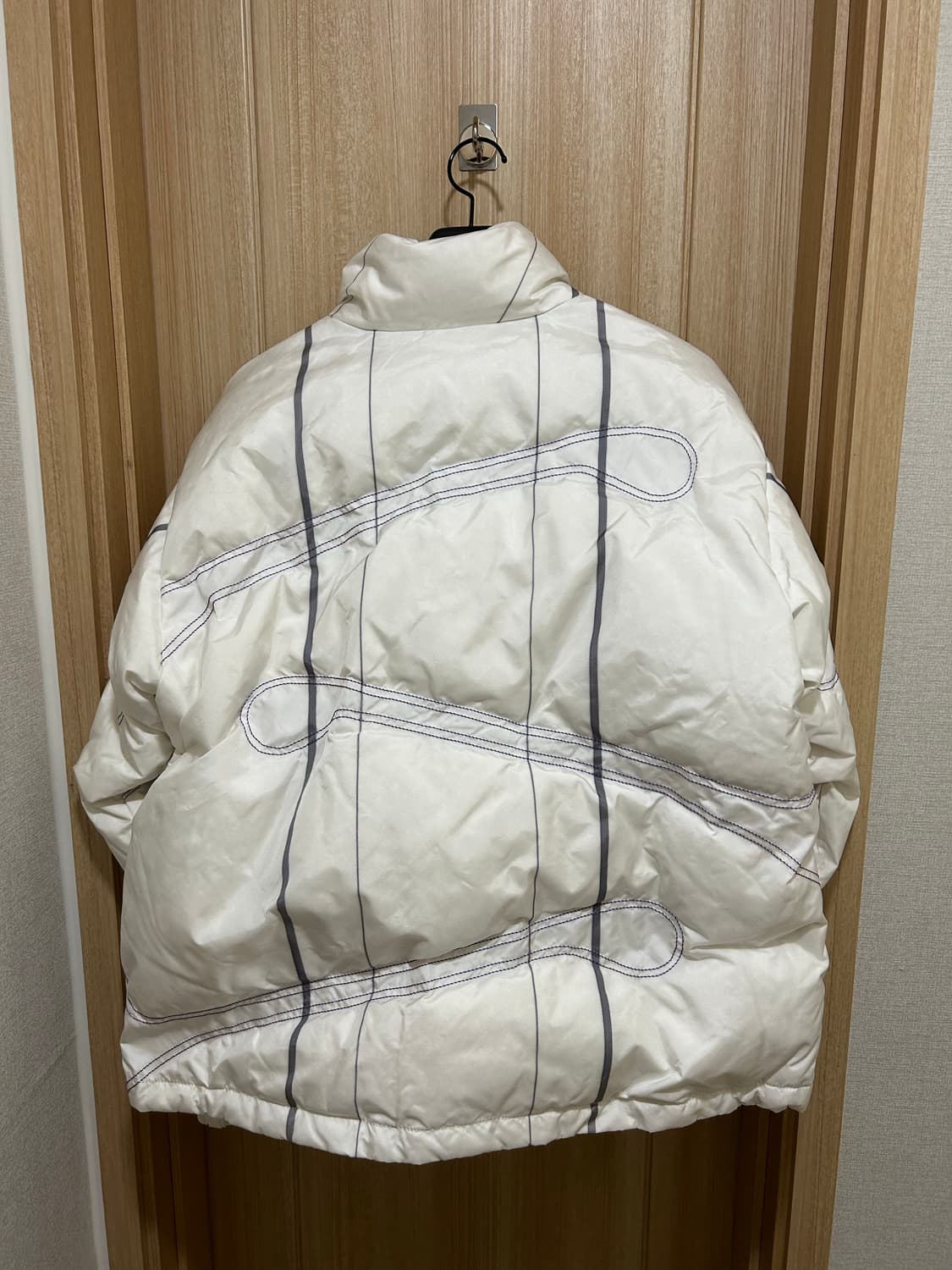강혁 퀼팅 에어백 다운패딩 xl 상품이미지3