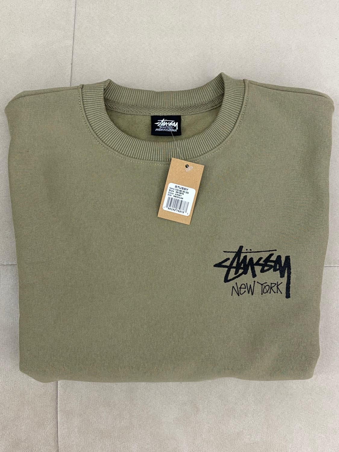[M] Stussy New York Crew 상품이미지1