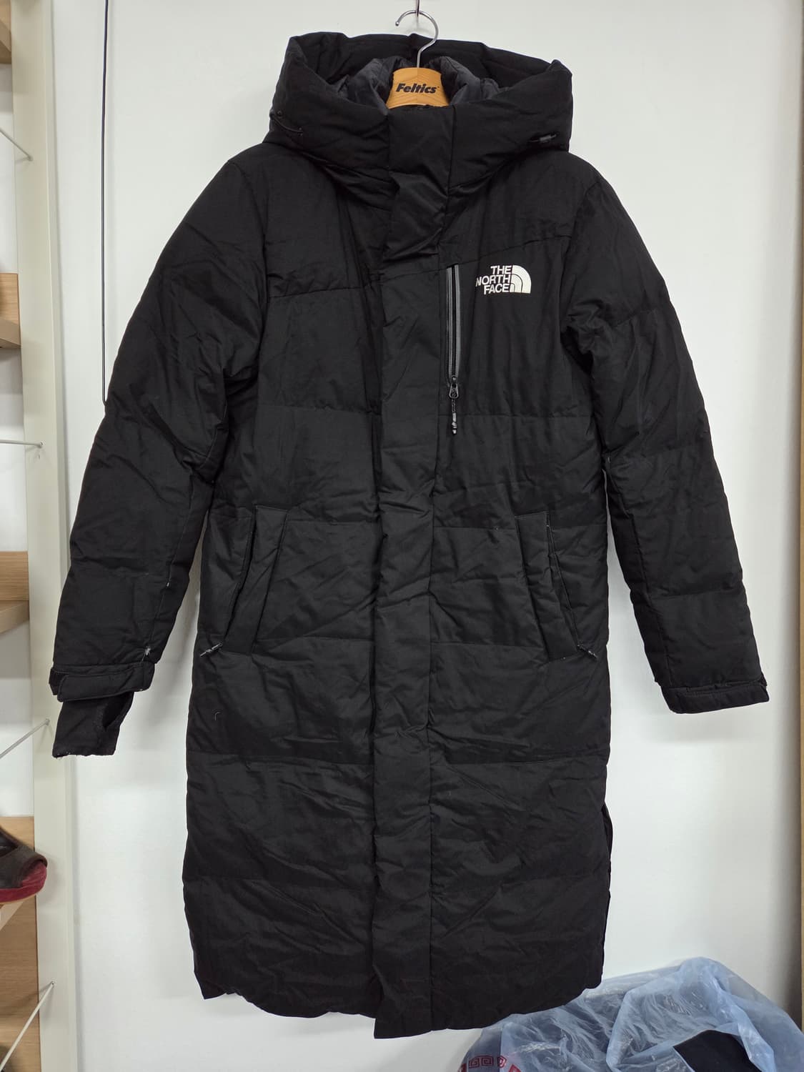 노스페이스 1211-12 마운틴 블랙 롱패딩 85 여성 겸용 상품이미지1