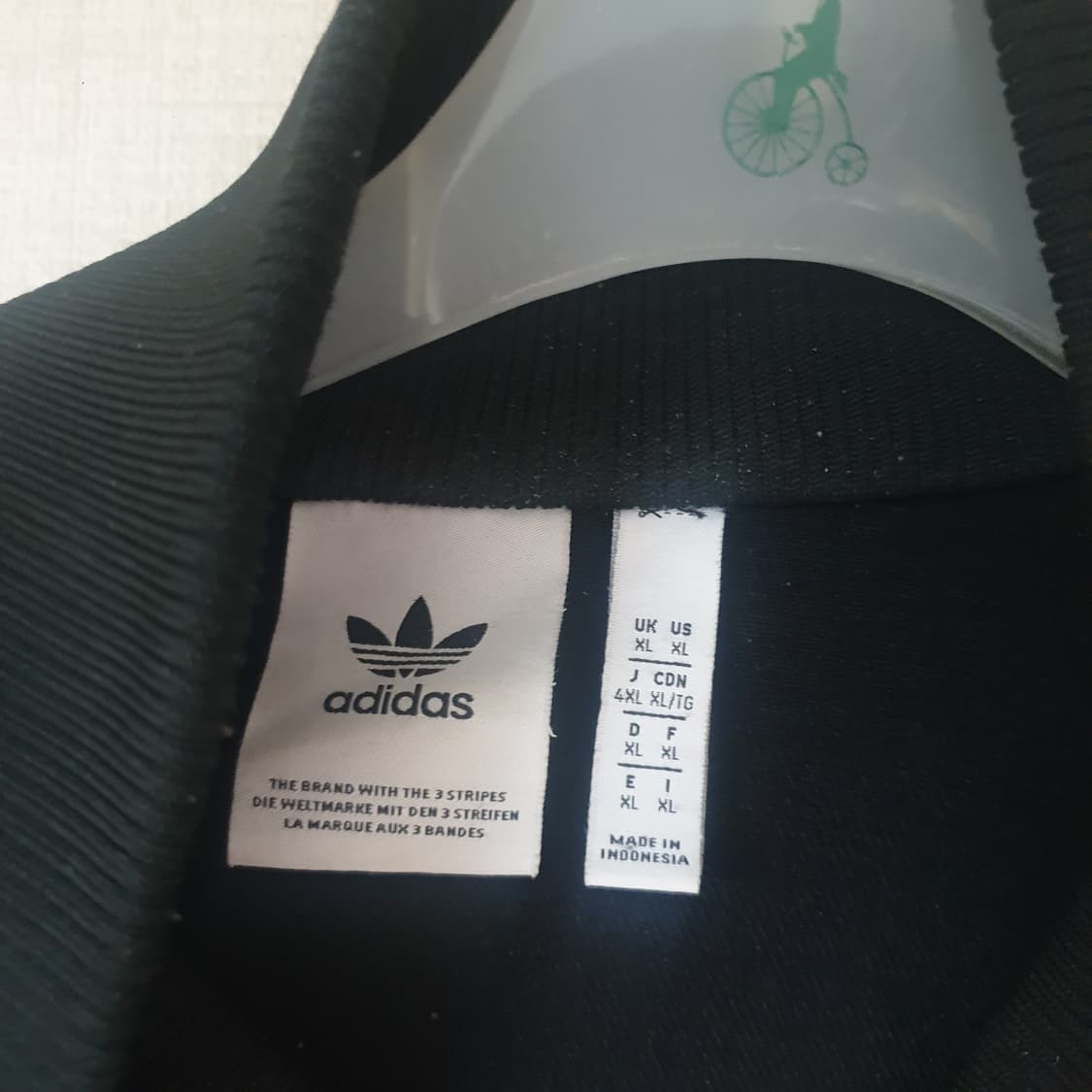 아디다스 데님 자켓 파이어버드 XL 블랙 상품이미지2