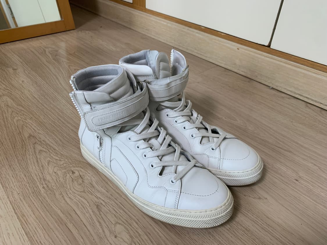 피애르 하디 레더 하이탑 43사이즈 상품이미지1