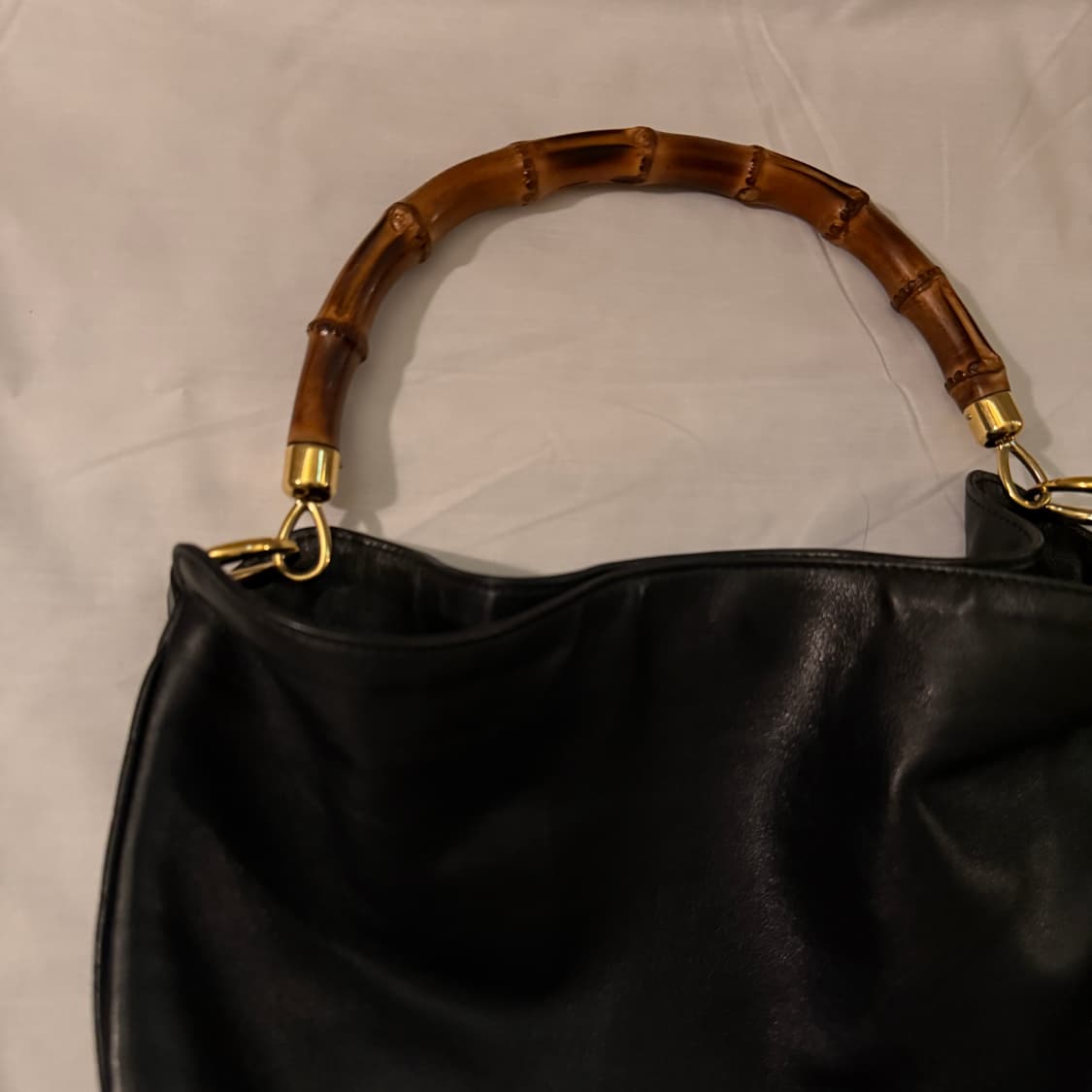 구찌 뱀부 핸들 토트 숄더백 상품이미지2