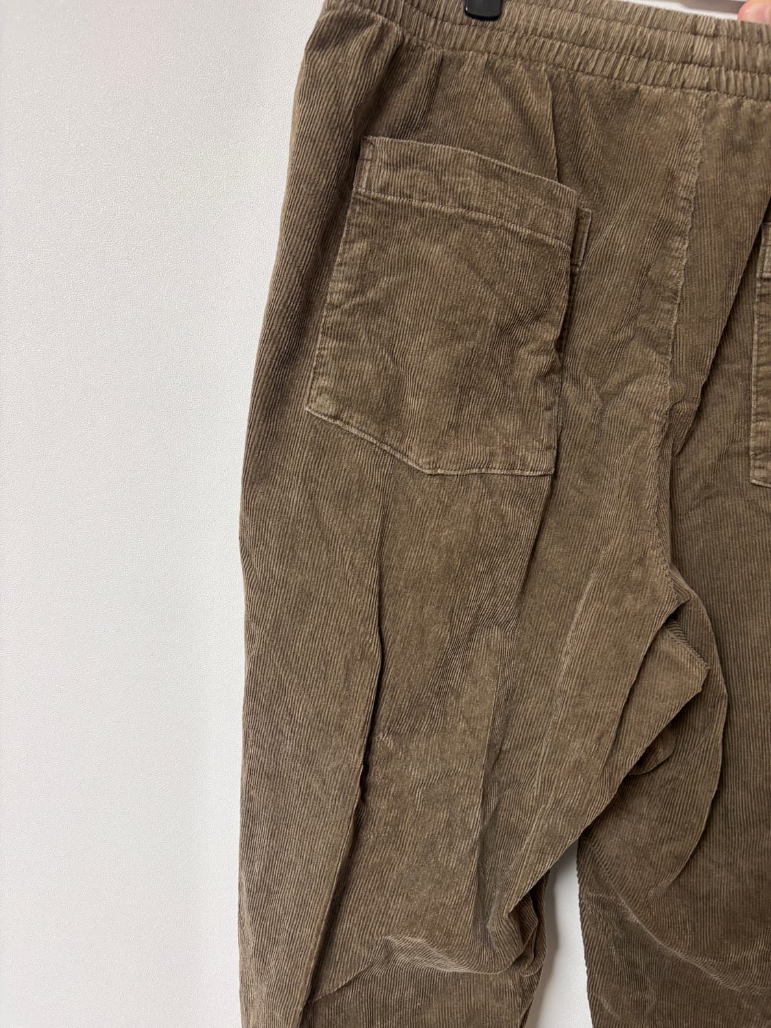 유니클로 코듀로이 이지팬츠 브라운 / L 상품이미지2